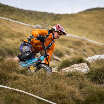 Orange Engineer Alex Desmond racing