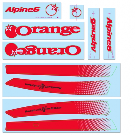 Red Decal Kit