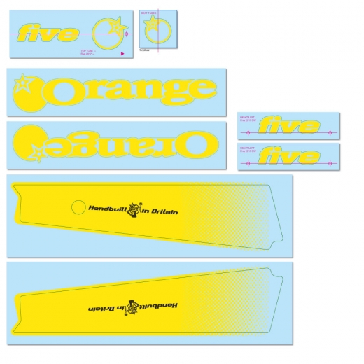 Yellow Decal Kit