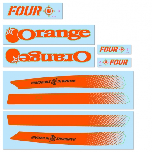 Orange Decal Kit