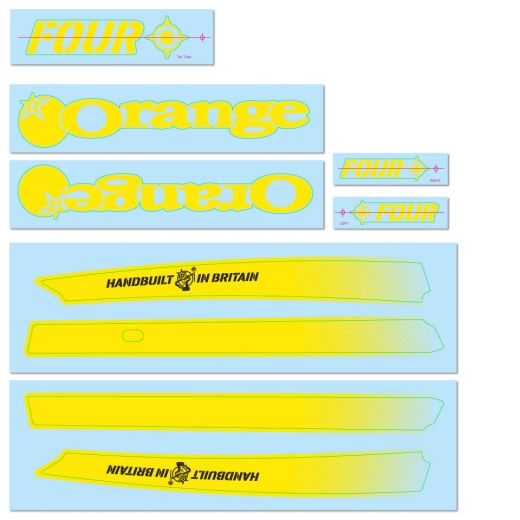 Yellow Decal Kit