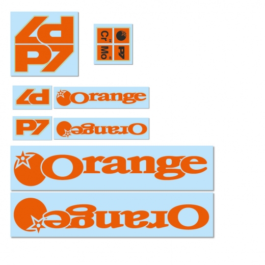 Orange Decal Kit