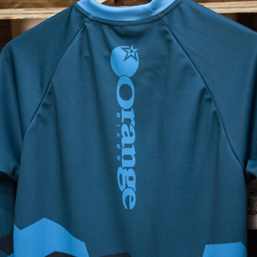 Kids Iced Camo Jersey long Sleeve (Teal/blue)