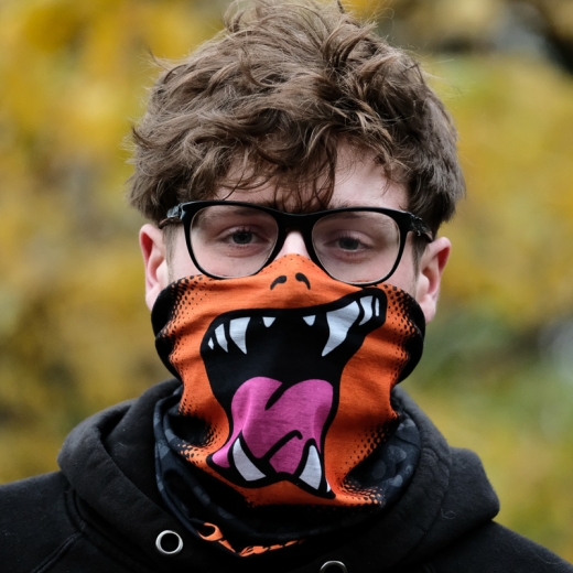 Angry Orange Head Tube