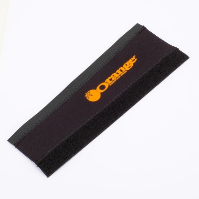 Hardtail Chainstay Protector orange side