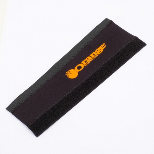 Hardtail Chainstay Protector orange side