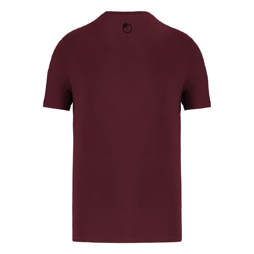 Corporate Tee Dark Cherry - Back