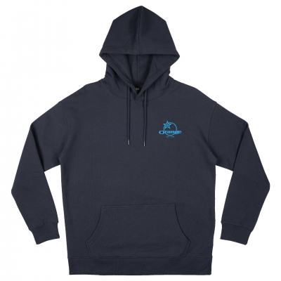 Radial Hoodie Ink Grey - Front