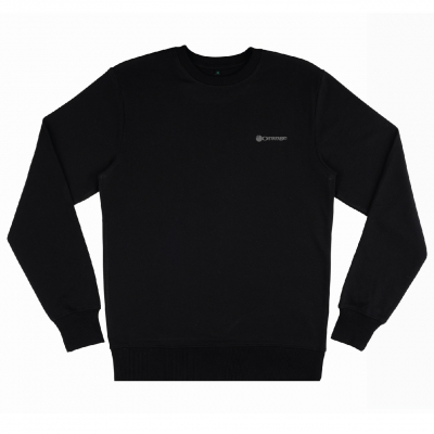 Sunrise Sweatshirt (Black) - Front