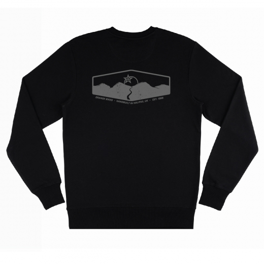 Sunrise Sweatshirt (Black) - Back