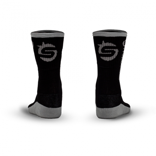 Strange Elite Socks in Grey - Back